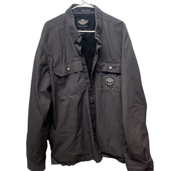 Harley-Davidson Men's Willie G Skull shirt jacket